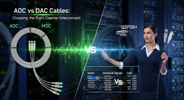 AOC vs DAC Cables: Choosing the Right Data Center Interconnect