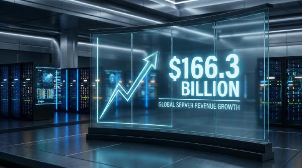 Global Server Market Hits $166.3B as AI Demand Surges