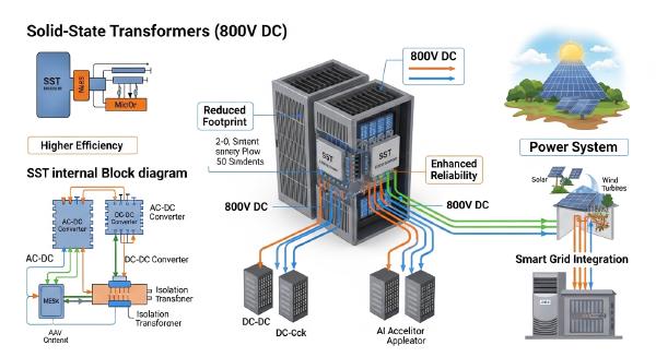 Solid-State Transformers: Powering 800V AI Data Centers
