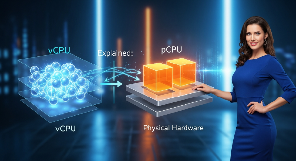 vCPU vs pCPU Explained: How Virtual CPUs Really Map to Hardware