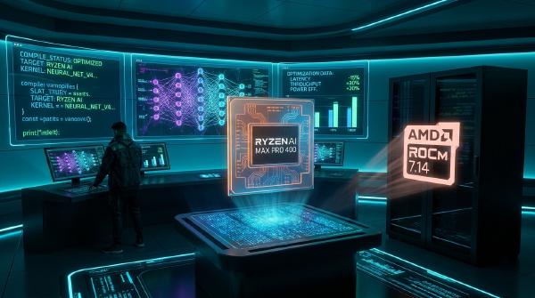 AMD ROCm 7.14 Adds Early Support for Ryzen AI MAX PRO 400