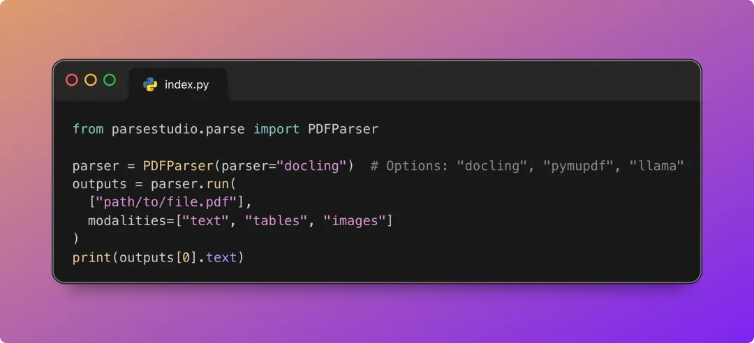 PDF interpret