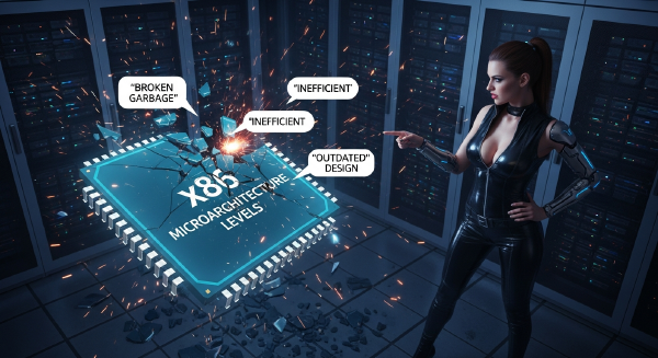 Linus Torvalds Criticizes x86 Microarchitecture Levels as 'Broken Garbage'