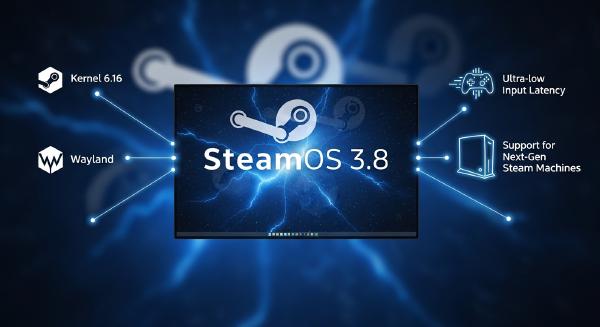 SteamOS 3.8: Linux Gaming OS for Steam Machines