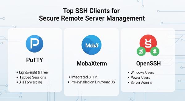 Top 10 SSH Clients for Secure Remote Server Management