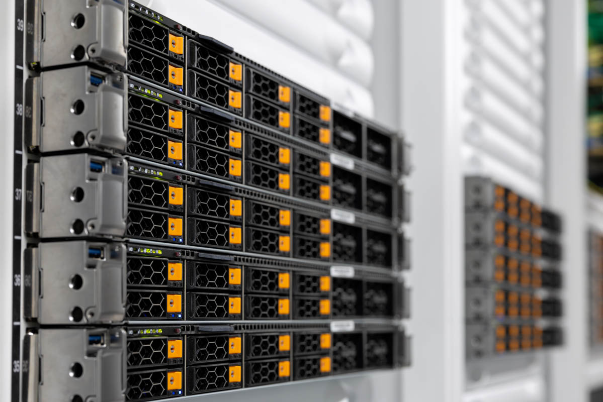 XAI Colossus Data Center Supermicro 1U NVMe Storage Node